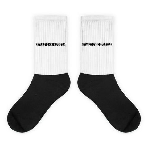 Black foot socks